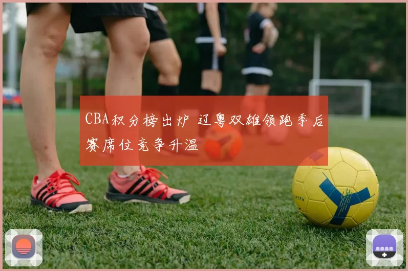 CBA积分榜出炉 辽粤双雄领跑季后赛席位竞争升温